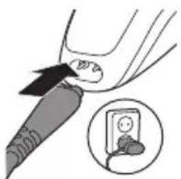 PHILIPS Series 3000 QG3344 - Opladen met de voedingsunit - 1