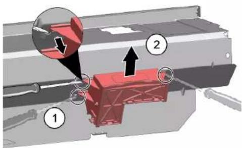 SIEMENS SL63HX52CE - Gaismekla TimeLight noņemšana - 1