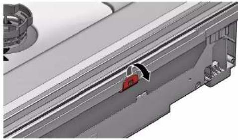 SIEMENS SL63HX52CE - Odoberanie prepadového kanála - 3