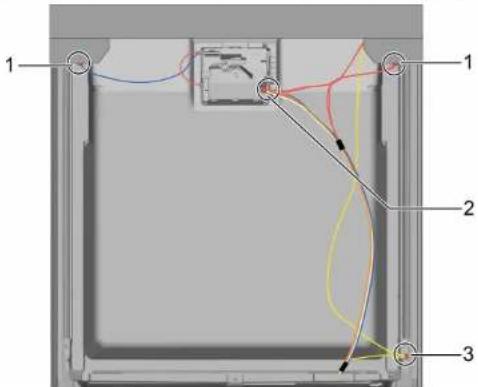 SIEMENS SE63HX52AE - Juhtpaneeli eemaldamine - 1