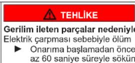 SIEMENS SE43HS36TE - İkaz bilgilerinin yapısı - 4