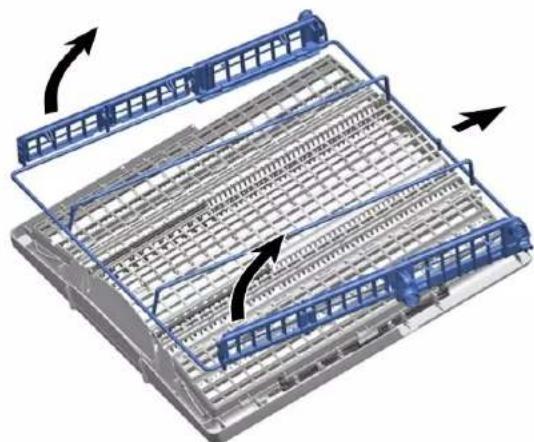 SIEMENS SE43HS36TE - Fjernelse af varioDrawer - 4
