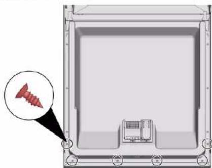 SIEMENS SE43HS36TE - Smontaggio del pannello comandi - 2
