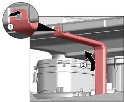 NEFF S455HCX29E - Αφαίρεση καναλιού υπερχείλισης - 2