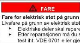 NEFF S455HAX29E - Demontering av dørhengsel - 2