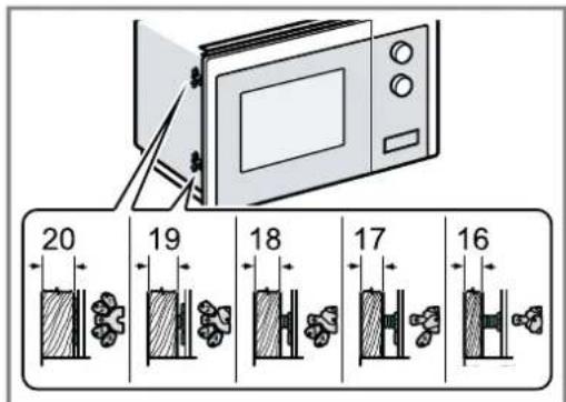 CONSTRUCTA CC4P91562 - Installing the appliance - 1
