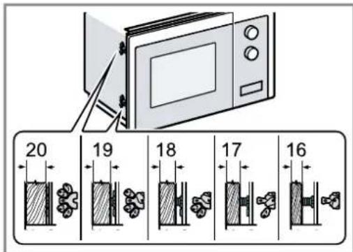 CONSTRUCTA CC4P91262 - Installing the appliance - 1