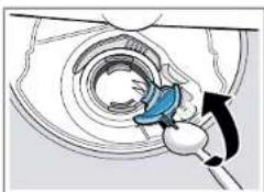 BOSCH SGH4HVX31E - Smontaggio della copertura della pompa di scarico - 1