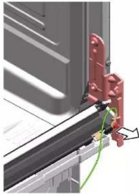 BOSCH SGH4HVX31E - Smontaggio della cerniera della porta - 2