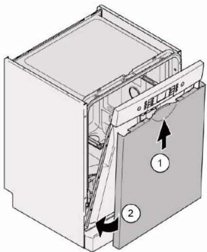 BOSCH SGH4HVX31E - Replacing outer door - 4