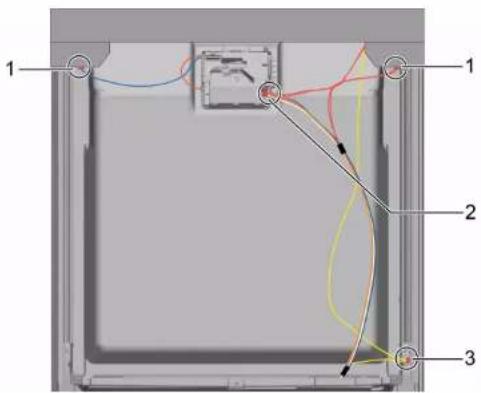 BOSCH SGH4HVX31E - Ohjauspaneelin poistaminen - 1