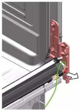 BOSCH SGH4HVX31E - Desmontar la bisagra de la puerta - 2