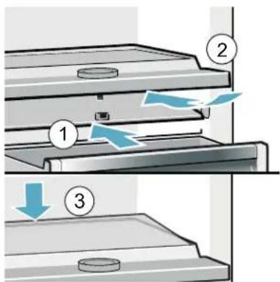 GAGGENAU RB282705 - Colocar la tapa del contentedor para verduras y la placapasaradora - 1
