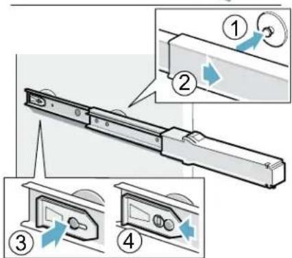 GAGGENAU RB282705 - Installing telescopic rails - 2