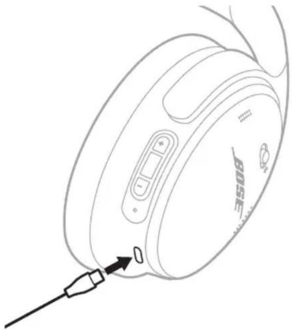 BOSE QuietComfort 45 - CHARGEMENT DU CASQUE - 1