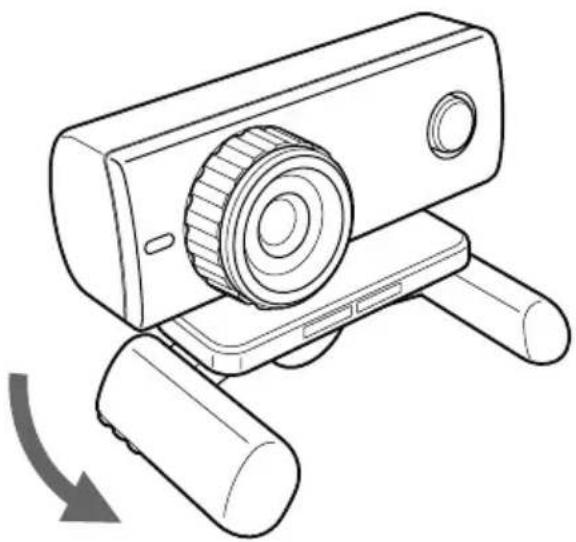 SONY VGPUVC100 - 將支架和支架板轉向您。 - 1