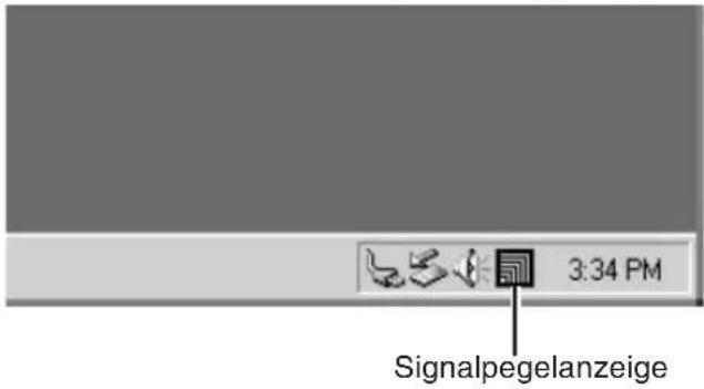 SONY PCWAC300S - Überprüfen der Wireless-Signalstärke - 1