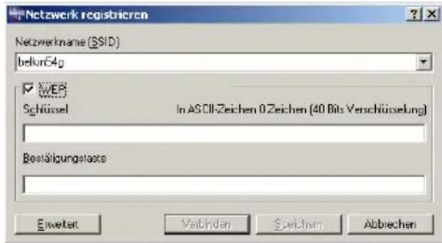 SONY PCWAC300S - Verbinden von Wireless Panel mit dem Access Point (Betriebssystem Windows Me/2000) - 2