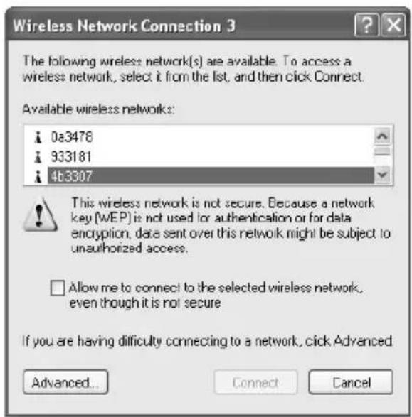 SONY PCWAC300S - - Data Encryption (WEP) at selected Access Point is disabled - 1