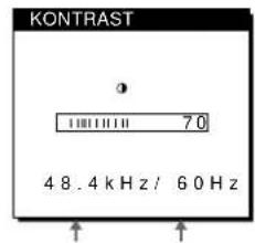 SONY SDMN50R - Drucken Sie die Taste (Kontrast). - 1