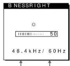 SONY SDMN50R - Adjusting the black level of an image (BRIGHTNESS) - 1