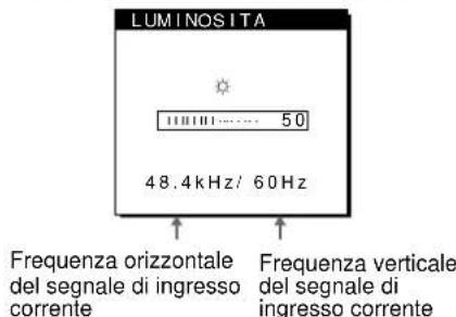SONY SDMN50R - Regolazione del livello del nero di un'immagine (LUMINOSITA) - 1