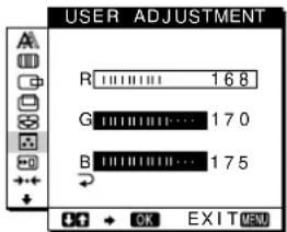 SONY SDMN50R - If necessary, fine tune the color temperature. - 1