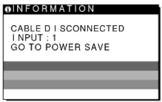 SONY SDMN50R - If CABLE DISCONNECTED appears on the screen - 1
