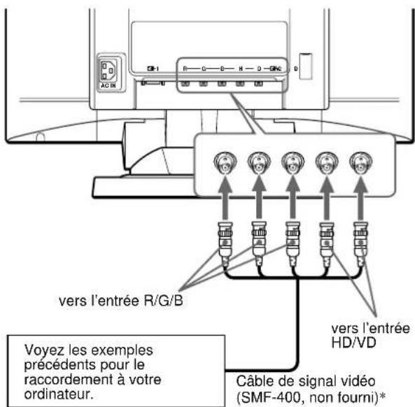 SONY GDMFW900 - Raccordement à un ordinateur Macintosh ou compatible - 2