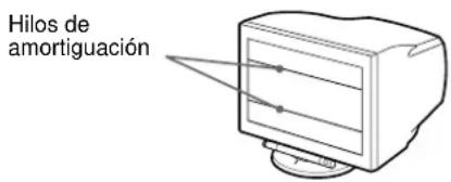 SONY GDMFW900 - Si aparecen lineas finas en pantalla (hilos de amortiguation) - 1