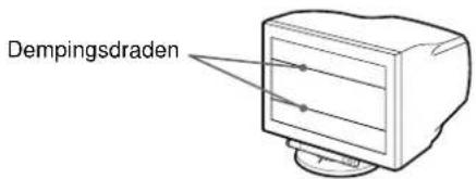 SONY GDMFW900 - Indien er dunne lijnen op uw scherm versuschijnen (dempingsdraden) - 1
