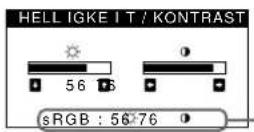 SONY GDMFW900 - Wenn Sie im Menu FARBE den Modus sRGB auswahlen - 1