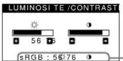 SONY GDMFW900 - Si vous sélectionné le mode sRGB dans le menu COULEUR - 1