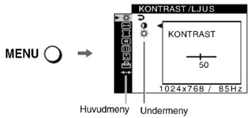 SONY GDMF520 - Anvanda menyn - 1