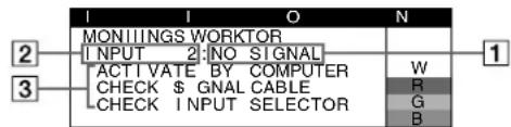 SONY GDMF520 - On-screen messages - 1