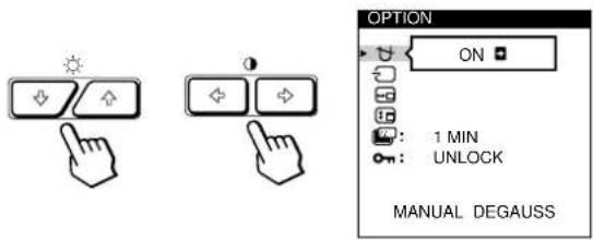 SONY GDM200PS - When "MANUAL" is selected - 3