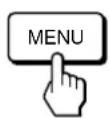 SONY GDM200PS - Appuyez sur la touche MENU. - 1