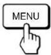 SONY GDM200PS - Appuyez sur la touche MENU. - 1