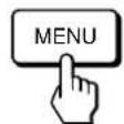 SONY GDM200PS - Press the MENU button. - 1