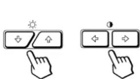 SONY GDM200PS - Appuyez sur les touches ⚙↓/↑ et ⭕←/→ pour sélectionner “☐ ECRAN” et appuyez ensuite à nouveau sur la touche MENU. - 1