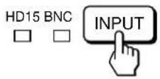 SONY GDM200PS - Selecting the Input Signal - 1