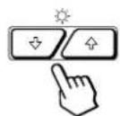SONY GDM200PS - Press the ⚙️/↑ buttons to select “☐ (OSD H POSITION)” or “☐ (OSD V POSITION).” - 3