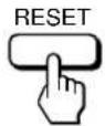 SONY GDM200PS - Press the RESET button. - 1