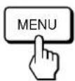 SONY GDM500PS - Appuyez sur la touche MENU. - 1