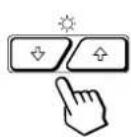 SONY GDM500PS - Press the / and / buttons to select "GEOM," and press the MENU button again. - 1