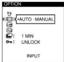 SONY GDM500PS - When "MANUAL" is selected - 7