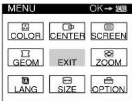 SONY GDM500PS - When "MANUAL" is selected - 2