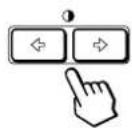 SONY GDM500PS - Appuyez sur les touches / et / pour selectionner "COUL." et appuyez ensuite a nouveau sur la touche MENU. - 2