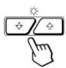 SONY GDM500PS - Appuyez sur les touches / et / pour selectionner "COUL." et appuyez ensuite a nouveau sur la touche MENU. - 1