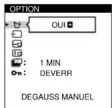 SONY GDM500PS - Verrouillage des commandes - 4